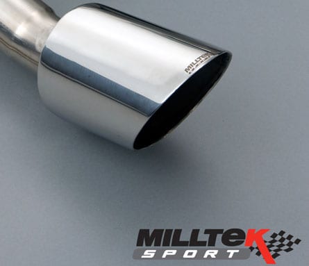 Focus RS Mk2 Milltek Sport Cat Back Exhaust System Non Resonated