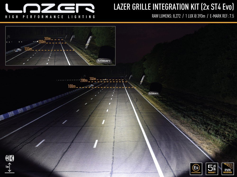 Lazer Lamps VW Transporter T6.1 Grille Kit - Image 3
